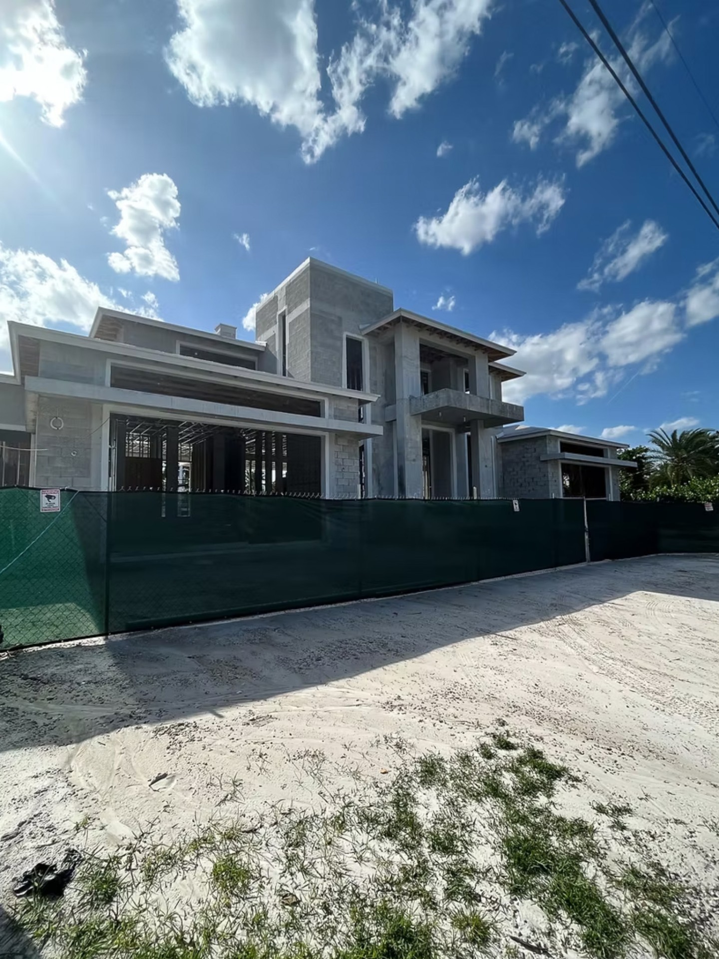 Investment property under construction